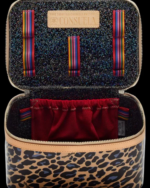 Cosmetic Cases^Consuela Blue Jag Train Case | Totes & Accessories | Austin, Texas