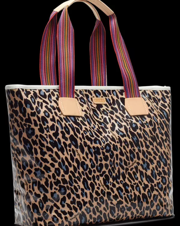 Travel Bags^Consuela Legacy Blue Jag Zipper Tote | Handbags & Totes | Austin, Texas