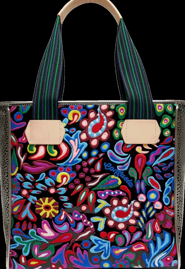 Totes^Consuela Mack Embroidered Classic Tote